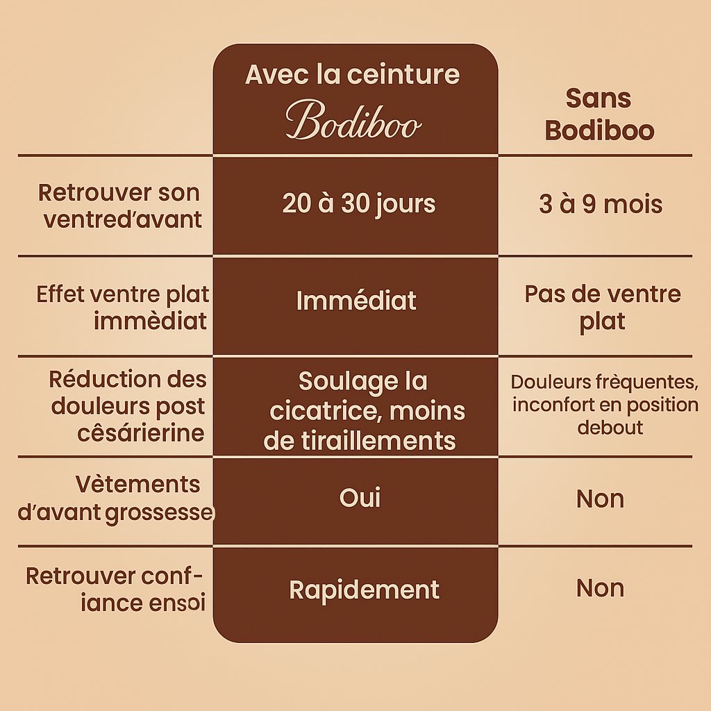 Ceinture Après-Grossesse 3-en-1