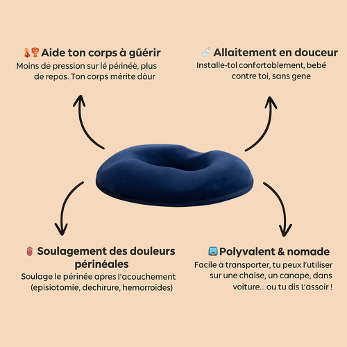 Coussin Donut Post-Partum  – Ton allié confort après bébé