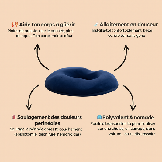 Coussin Donut Post-Partum  – Ton allié confort après bébé